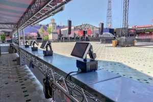 Bar met event kassa's